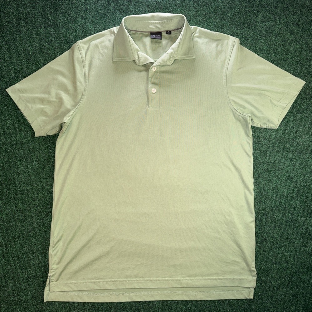 Dunning Golf Green Polo Shirt Men's Size Medium Very Soft